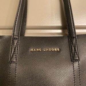 Marc Jacobs Black Leather Tote NWOT